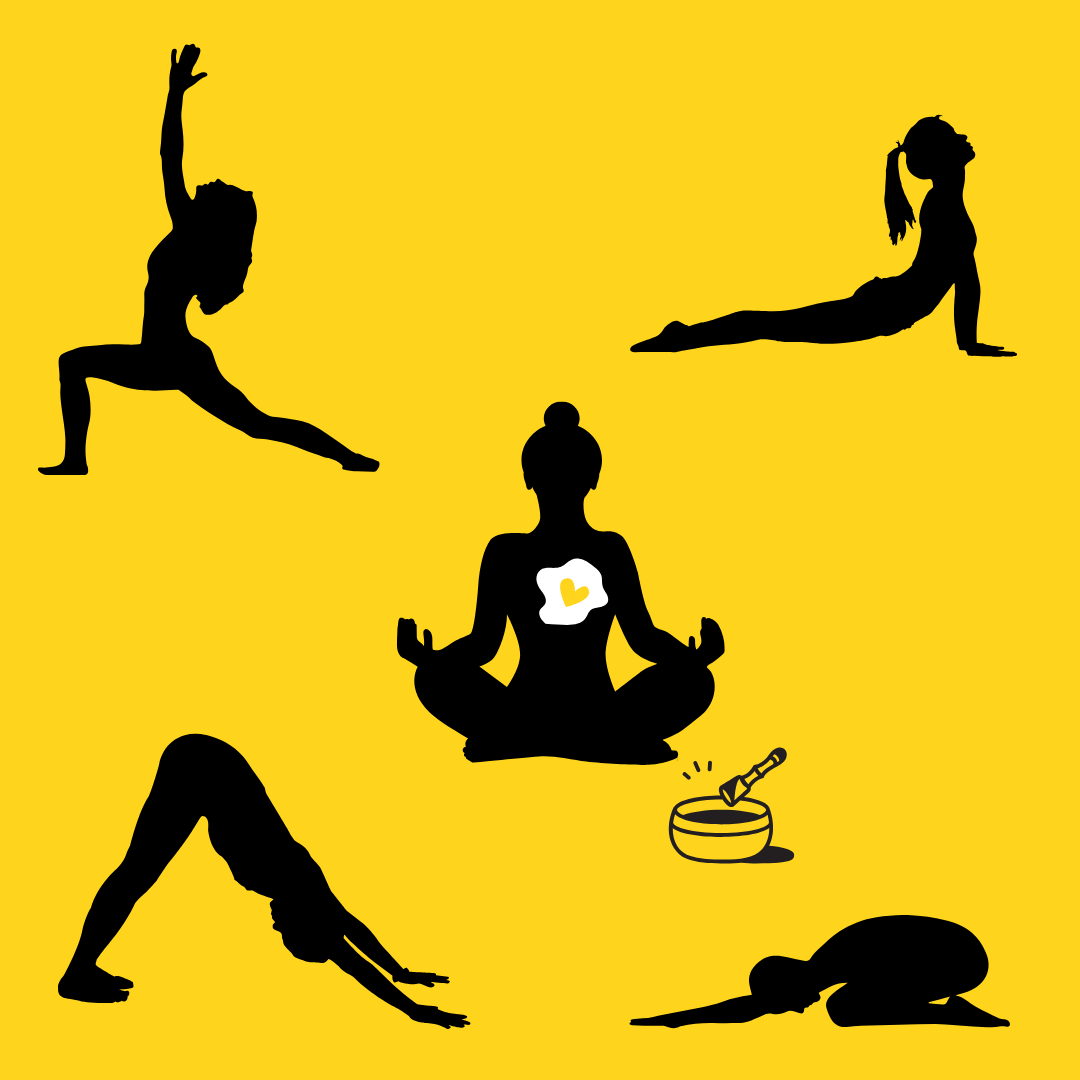 60 minute yoga + sound group session