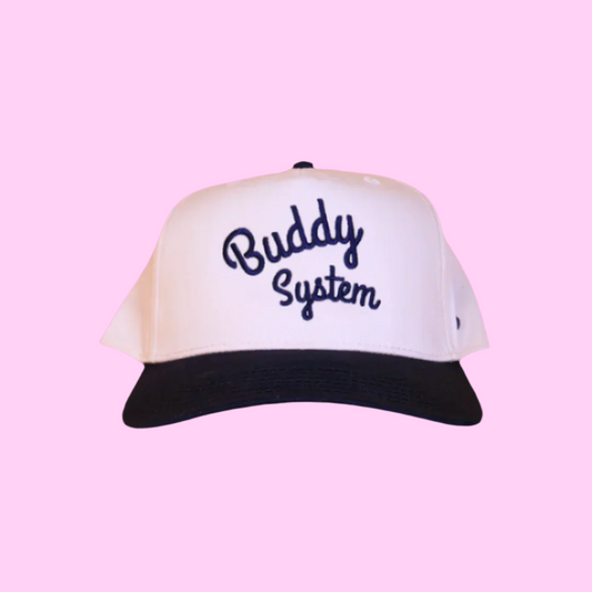 'buddy system' hat